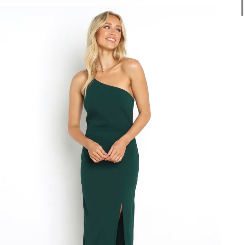 Petal and pup one shoulder dress